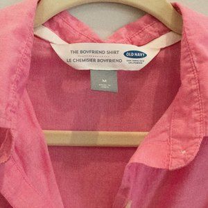 Old Navy Boyfriend Shirt